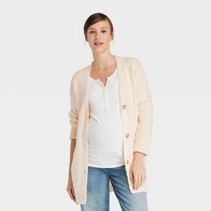 Maternity Cardigan - Isabel Maternity By Ingrid & Isabel