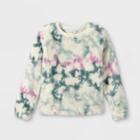 Girls' Sherpa Pullover Sweatshirt - Cat & Jack Blue