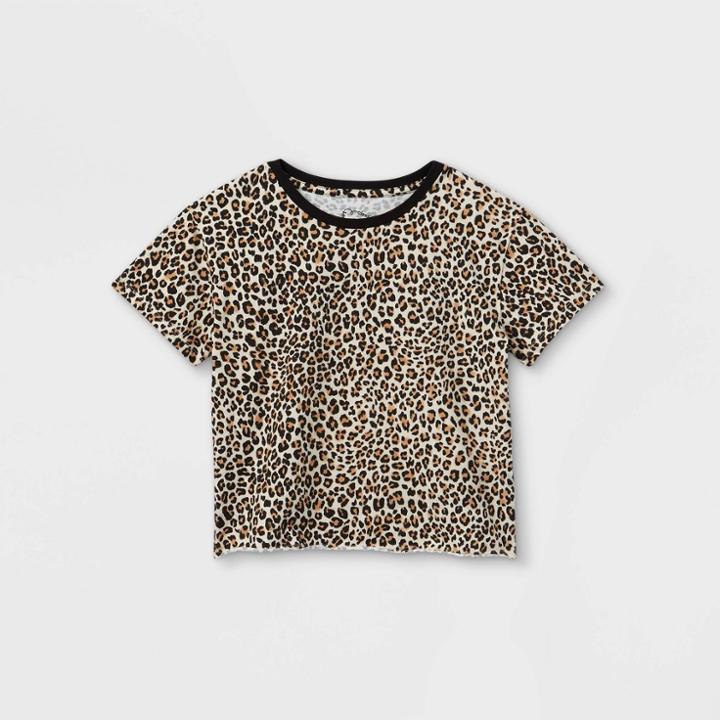 Girls' Boxy Pocket Short Sleeve T-shirt - Art Class