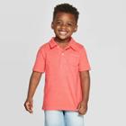 Oshkosh B'gosh Toddler Boys' Pocket Polo Shirt - Red 12 M, Boy's,