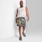 Men's Big & Tall 5.5 E-waist Mindbender Swim Shorts - Original Use Black