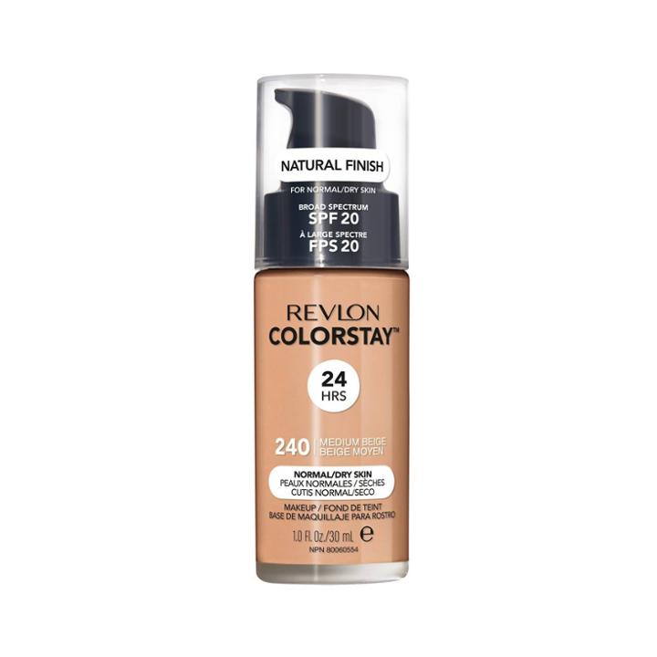 Revlon Colorstay Makeup For Normal/dry Skin With Spf 20 240 Medium Beige, Adult Unisex