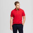 Men's Slim Fit Short Sleeve Collared Polo Shirt - Goodfellow & Co Red