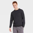 Men's Ponte Crewneck Sweatshirt - All In Motion Black