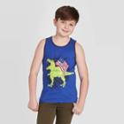 Boys' Americana Dino Tank Top - Cat & Jack Blue S, Boy's,