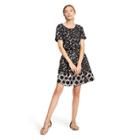 Petitewomen's Shibori Print Short Sleeve Crewneck T-shirt - Thakoon For Target Black/white Xs, Women's, Black White