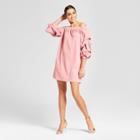 Women's Off The Shoulder Dress - Mossimo Pink