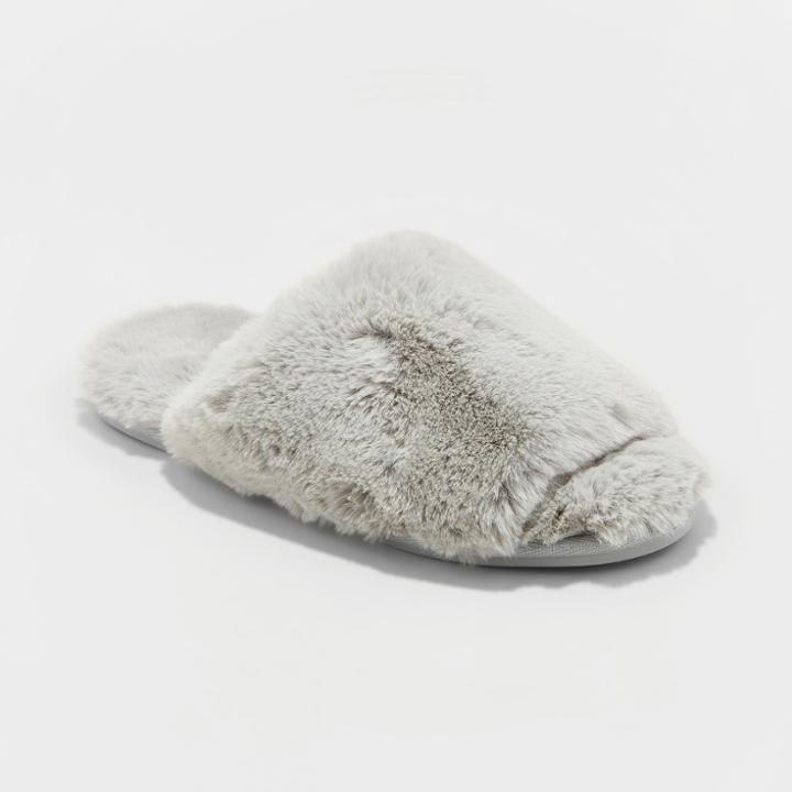 Women's Capri Slide Slippers - Xhilaration Gray