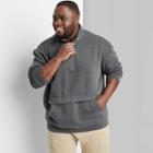 Adult Extended Size  Zip Sweatshirt - Original Use Black