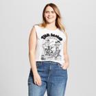 Women's The Who Plus Size Back Destruction Graphic Tank Top (juniors') White