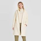 Women's Open-front Coatigan - A New Day Cream