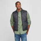 Men's Lightweight Quilted Vest - Goodfellow & Co Black