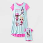 Girls' L.o.l. Surprise! Doll And Me Nightgown - Pink