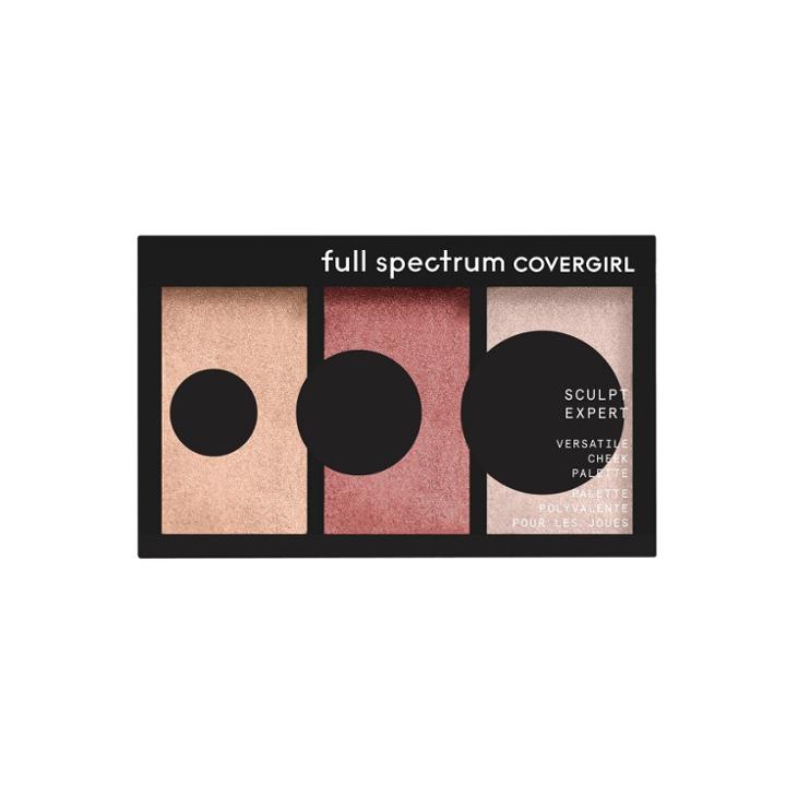 Covergirl Sculpt Expert Multiuse Cheek Palette Bronze Flame