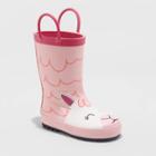 Toddler Girls' Geni Llama Rain Boots - Cat & Jack Pink
