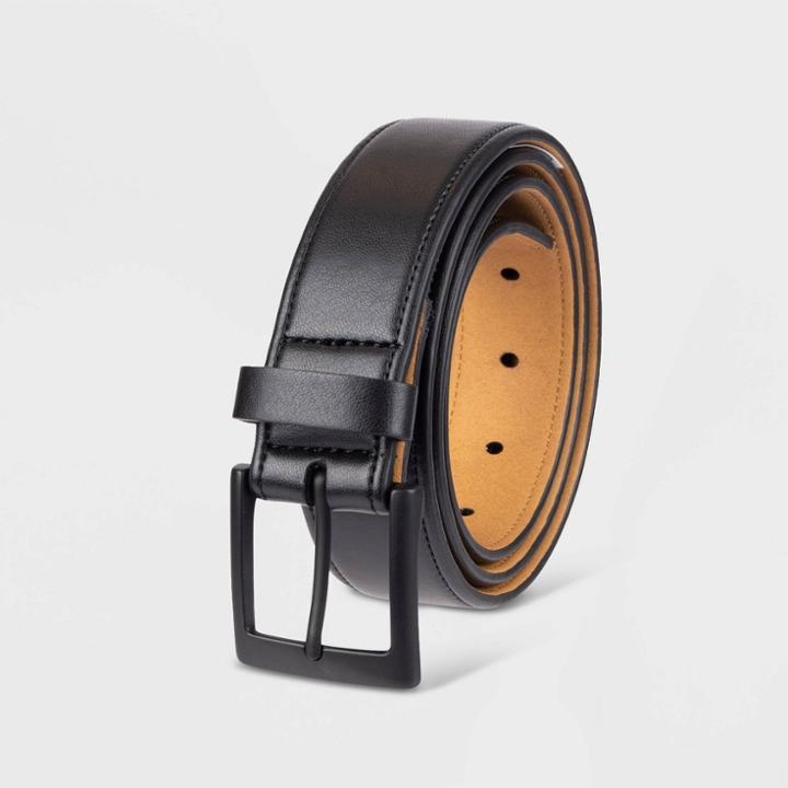 Men's Big & Tall Jean Belt - Goodfellow & Co Black