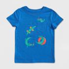 Toddler Boys' Short Sleeve Alligator Graphic T-shirt - Cat & Jack Blue