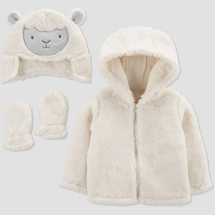Baby Sheep Jacket - Just One You Made By Carter's Off-white