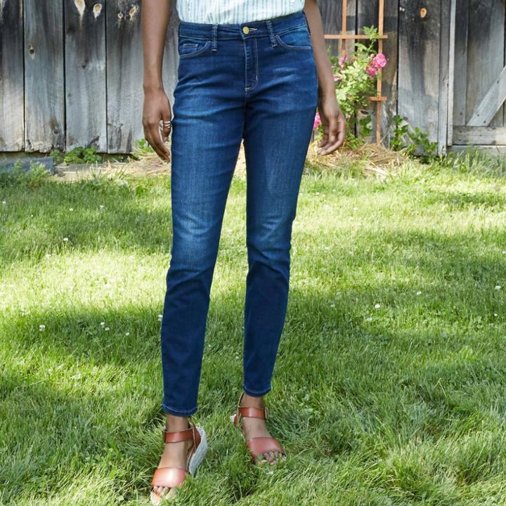 Women's High-rise Cropped Skinny Jeans - Universal Thread Sky Blue