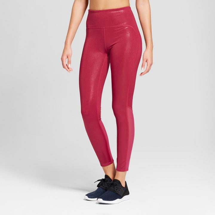 Women's High-rise 7/8 Shine Leggings - Joylab