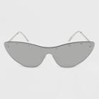 Women's Rimless Studded Cateye Sunglasses - Wild Fable