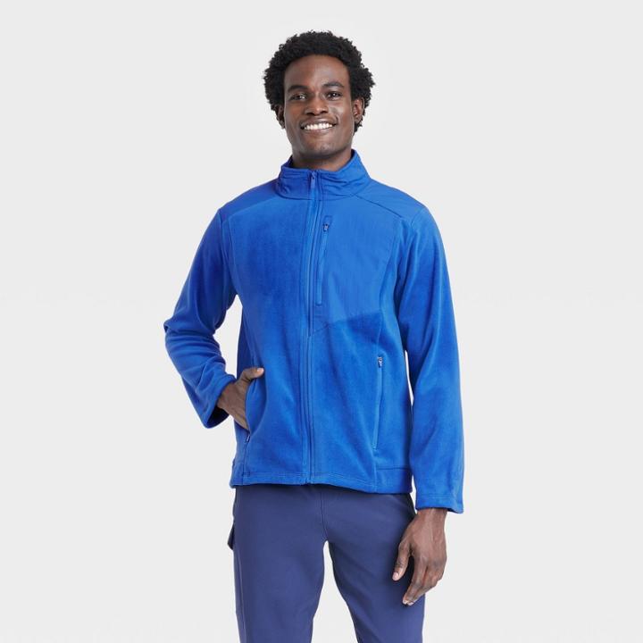 Men's Polartec Fleece Jacket - All In Motion Blue