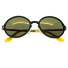 Breed Men's Corvus Polorized Sunglasses With Aluminum Frame And Arms - Red/red