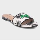 Women's Sloane Palm Slide Sandals - Who What Wear White