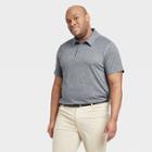 Men's Jersey Golf Polo Shirt - All In Motion Gray S, Men's,
