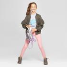 Girls' Jeggings - Cat & Jack Pink Rose