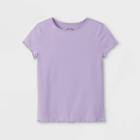 Girls' Short Sleeve T-shirt - Art Class Purple