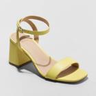 Women's Panya Faux Leather Heeled Pumps - Wild Fable