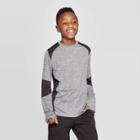 Boys' Novelty Pieced Long Sleeve T-shirt - C9 Champion Black M, Boy's,
