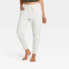 Women's Cotton Fleece Jogger Pants - All In Motion Light Heather Gray