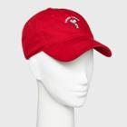 Peanuts Women's Snoopy Good Vibes Baseball Hat - Red
