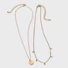 Girls' Initial H Necklace - Art Class Gold