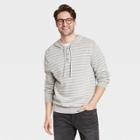 Men's Striped Standard Fit Pullover Hoodie Sweater - Goodfellow & Co