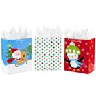 3ct Large Gift Bag And Tissue Paper Bundle - Hallmark