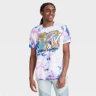 Men's Mtv Tie-dye Short Sleeve Graphic T-shirt - White
