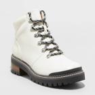 Women's Kira Lace-up Hiker Boots - Universal Thread Bone