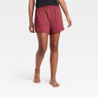 Women's Mid-rise Knit Shorts 5 - All In Motion Cranberry