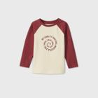 Toddler Boys' Long Sleeve Amazing Family Graphic T-shirt - Cat & Jack Cream