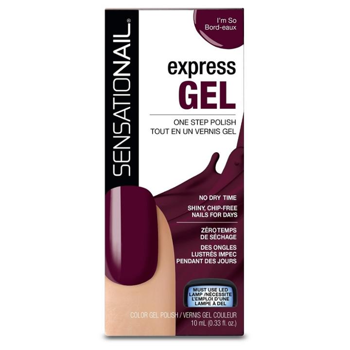 Sensationail Express Gel Polish I'm So Bored-eaux - .494fl Oz, I'm