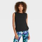 Women's Side-twist Tank Top - All In Motion Black