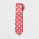 Men's Papa Bear Father's Day Necktie - Goodfellow & Co Wowzer Red