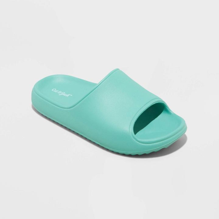 Kids' Wilder Slip-on Slides - Cat & Jack Green