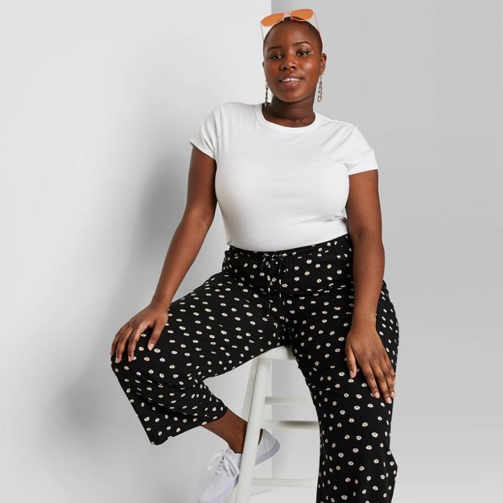Women's Plus Size Short Sleeve T-shirt - Wild Fable White 1x, Women's,