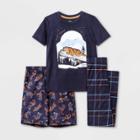 Boys' Sleeping Tiger Pajama Set - Cat & Jack Blue