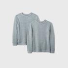 Boys' 2pk Fleece Pullover Sweatshirt - Cat & Jack Gray