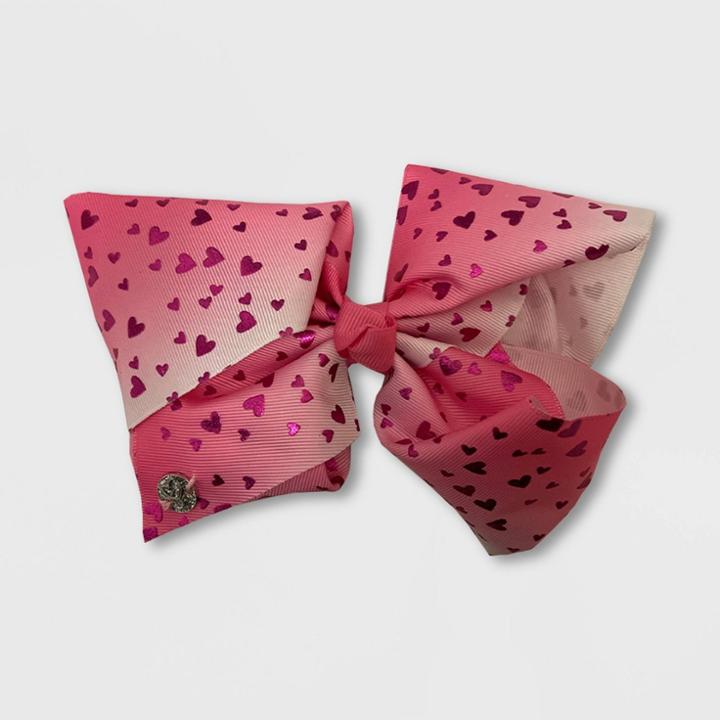 Girls' Jojo Siwa Bow With Hearts - Pink, Women's
